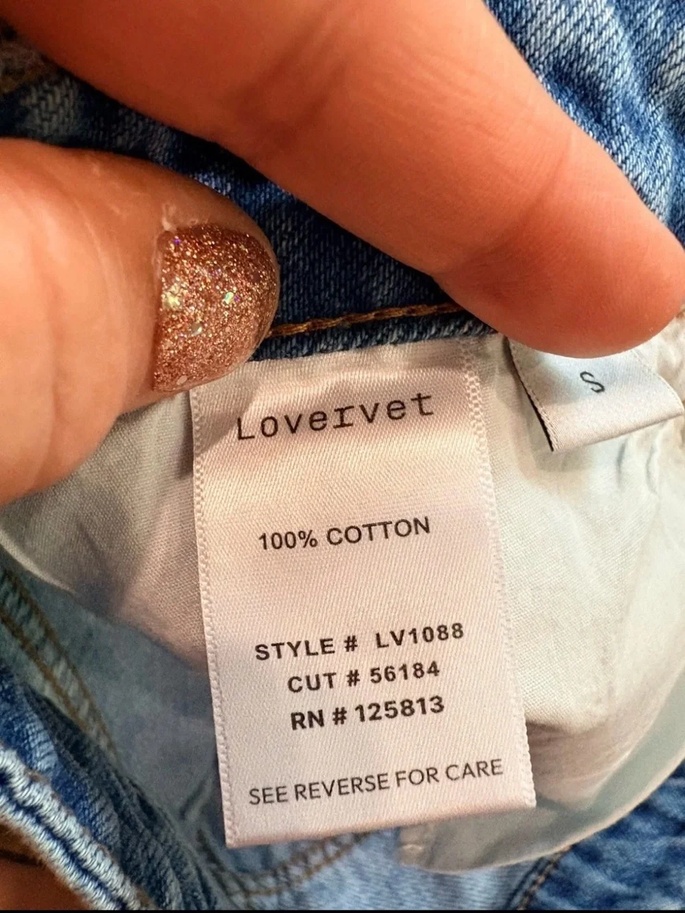 Light Blue Distressed Denim Jean Shorts